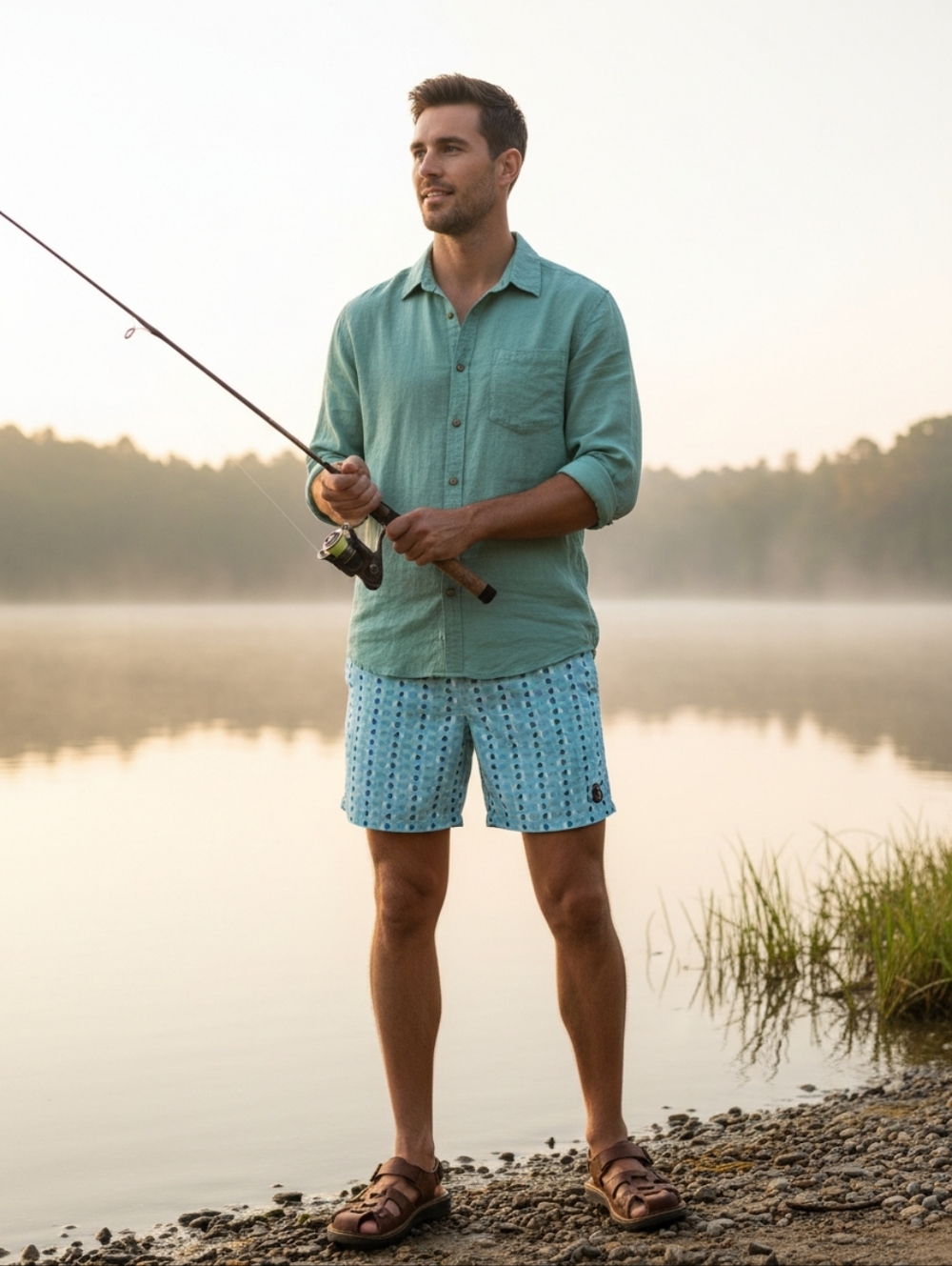 Columbia super backcast water shorts size small